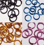 (image for) Anodized Aluminum Jump Ring-INCH
