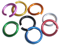 1 Pound Bright Aluminum Chainmail Jump Rings 18G 7/32 ID (7200+ Rings)